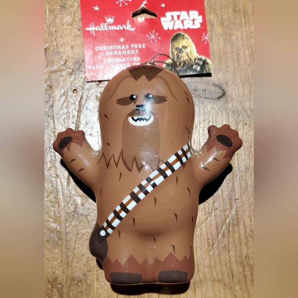 STAR WARS HALLMARK CHEWBACCA ORNAMENT CHRISTMAS TREE 5 INCH